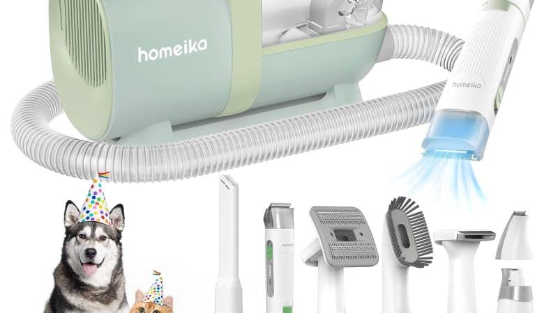 Homeika Pet Grooming Kit with Vacuum: A Comprehensive Review