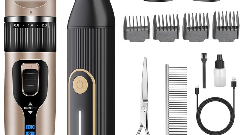 Dog Clippers and Dog Paw Trimmer Kit Review: The Ultimate Grooming Solution