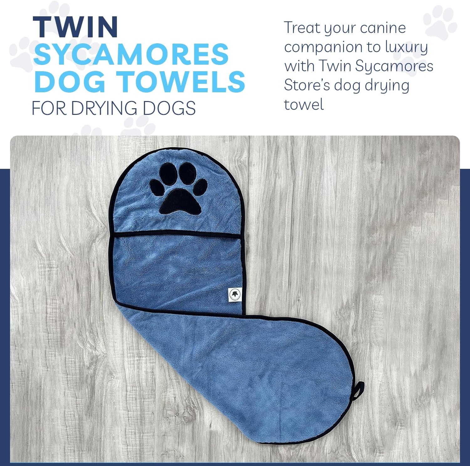 Twin Sycamores Dog Towel: The Ultimate Dog Drying Solution