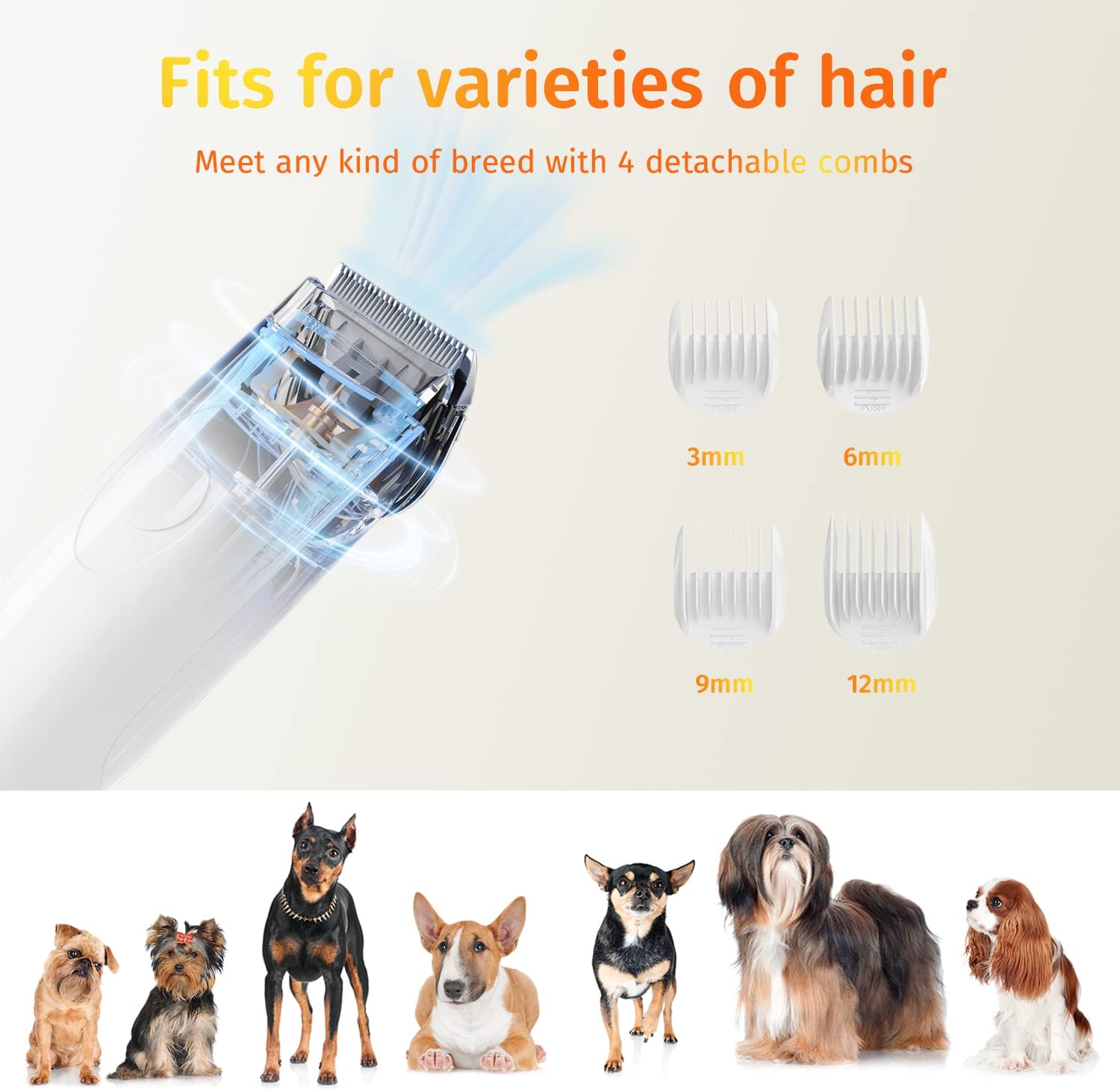 Katio Kadio Dog Groomer Pet Hair Remover Vacuum - The Ultimate Hair Removal Solution for Pet Owners