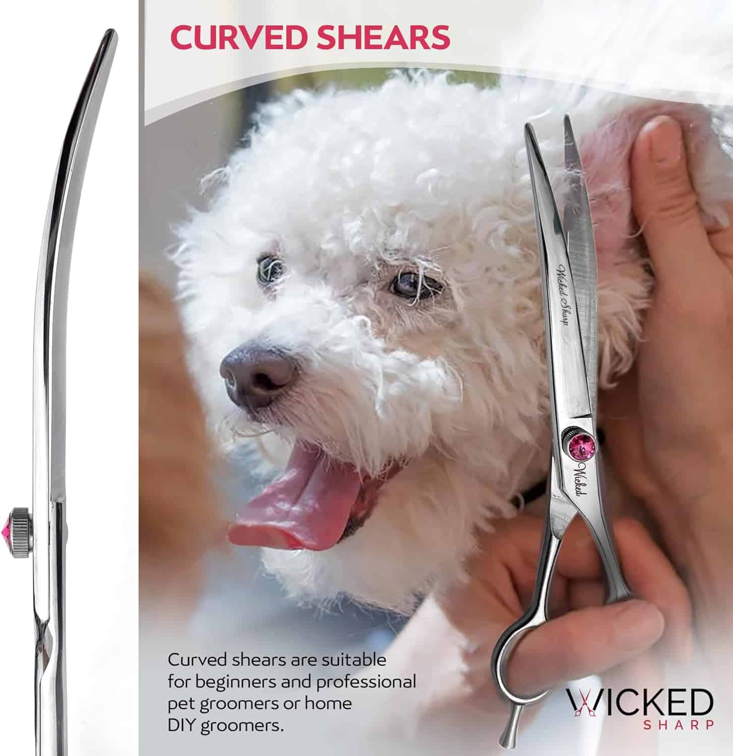 Wicked Sharp Professional Dog Scissors: A Remarkable Grooming Kit That Redefines Precision and Comfort